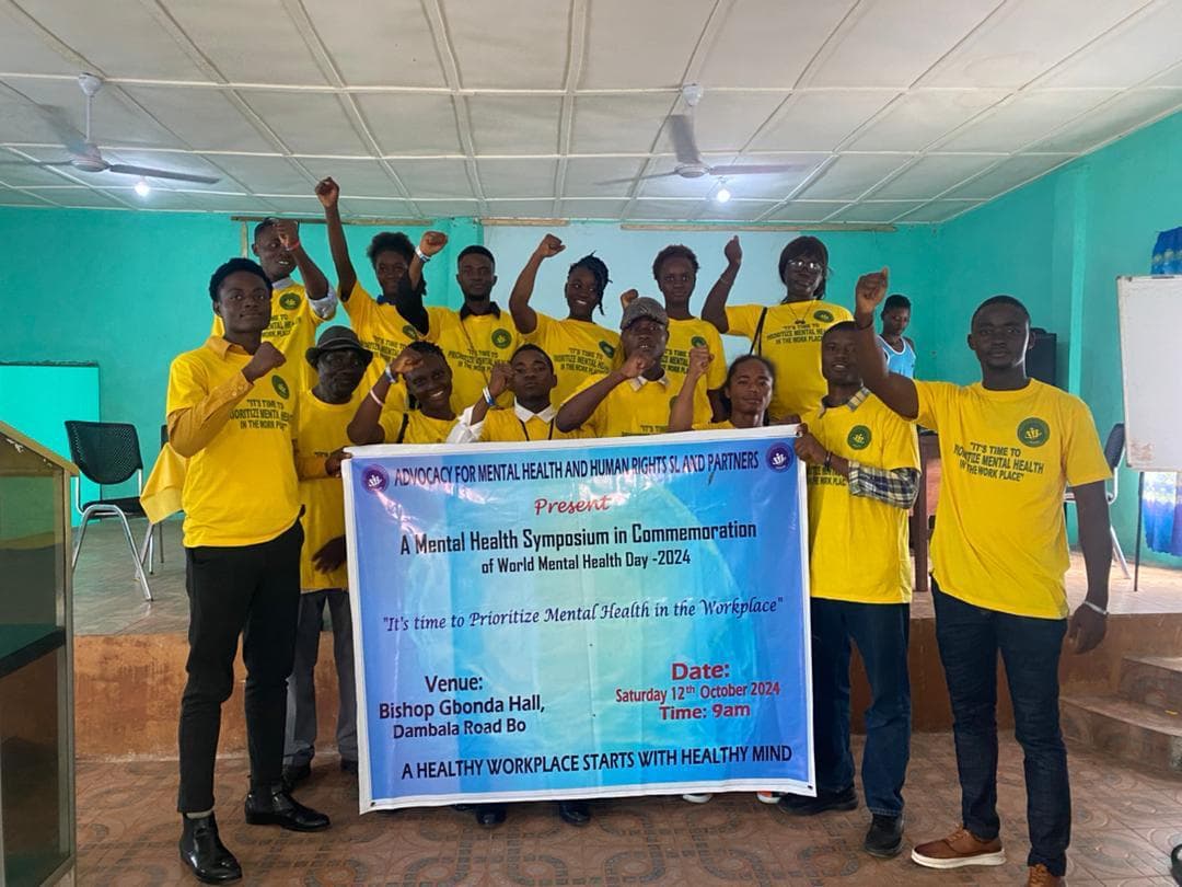 AMHHR working with communities in Sierra Leone