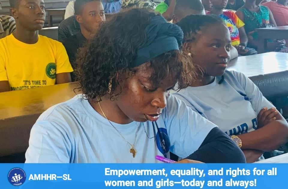 AMHHR working with communities in Sierra Leone